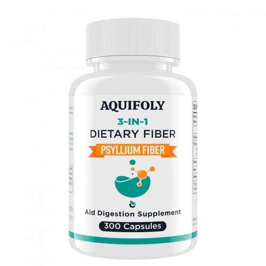 AQUIFOLY Dietary Fiber Supplement for Digestive Health