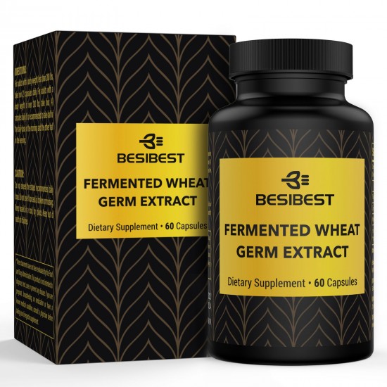 BESIBEST Spermidine Wheat Germ Extract Dietary Supplement Capsules