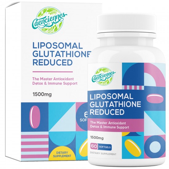 Caenciennes Liposomal Glutathione 1500 MG Dietary Supplement