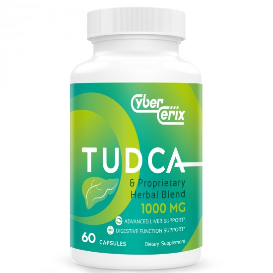 CyberCerix TUDCA Dietary Supplement Liver Support 1000mg