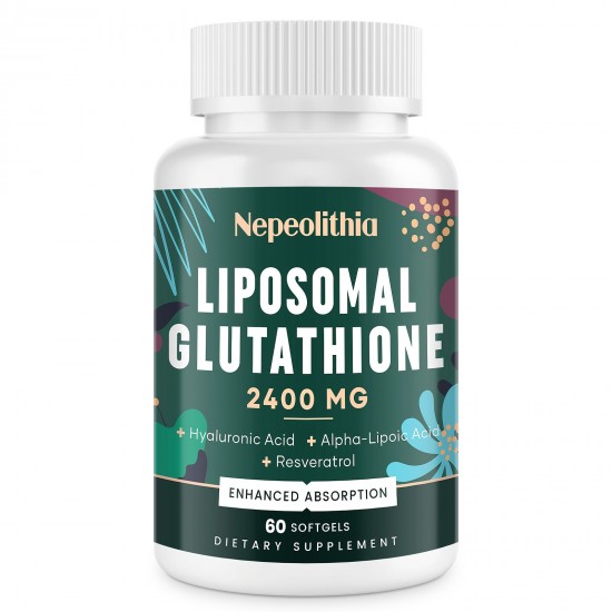 Nepeolithia Dietary Supplement 2400MG Liposomal Glutathione