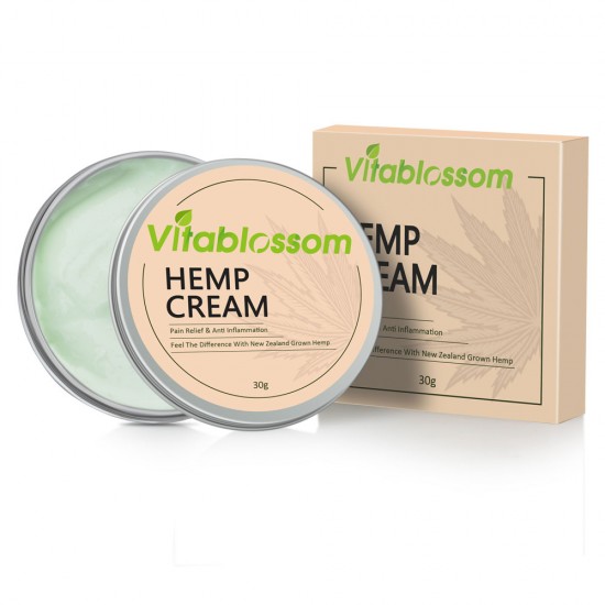 Vitablossom Pain Relief & Anti-inflammatory Hemp Cream - New and old mixed for sale *