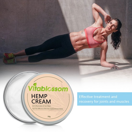 Vitablossom Pain Relief & Anti-inflammatory Hemp Cream - New and old mixed for sale *