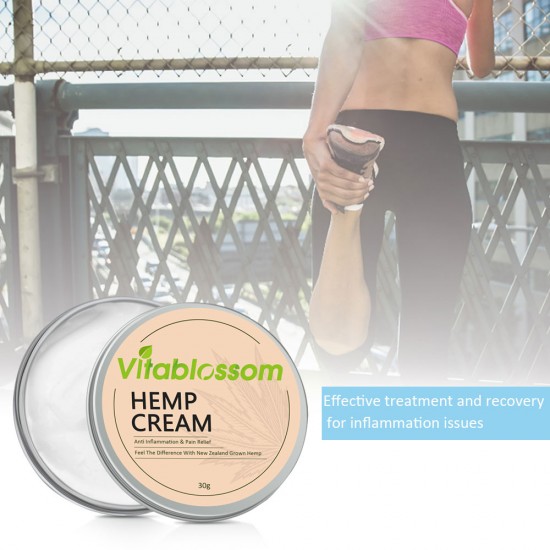 Vitablossom Pain Relief & Anti-inflammatory Hemp Cream - New and old mixed for sale *