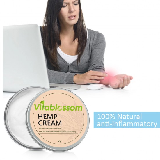 Vitablossom Pain Relief & Anti-inflammatory Hemp Cream - New and old mixed for sale *